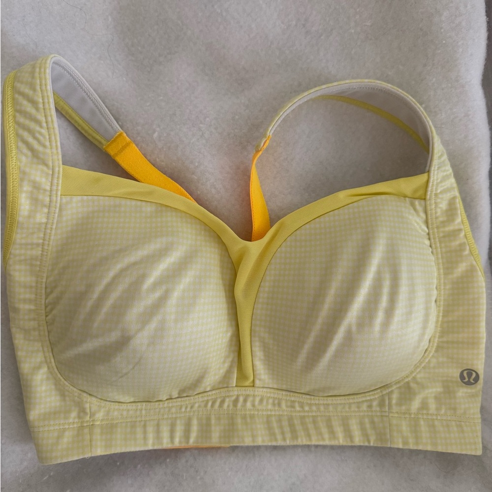 lululemon athletica Yellow Sports Bra